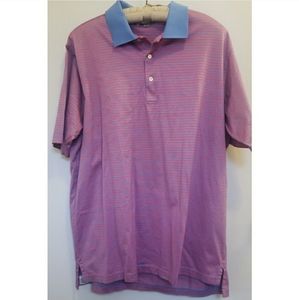 Peter Millar 100% cotton golf shirt XL NWOT